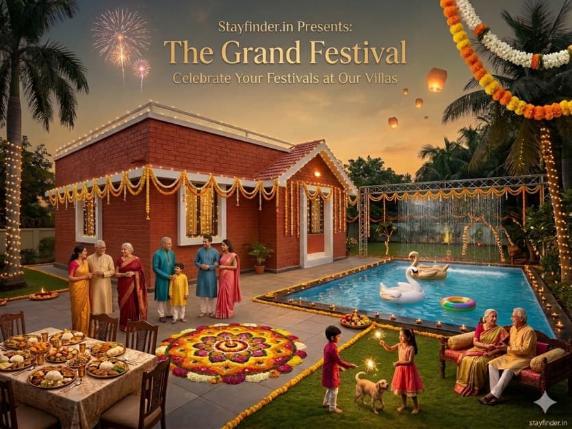Celebrate Your Favorite Festivals in Grandeur: Why a Private Villa is the Ultimate Choice